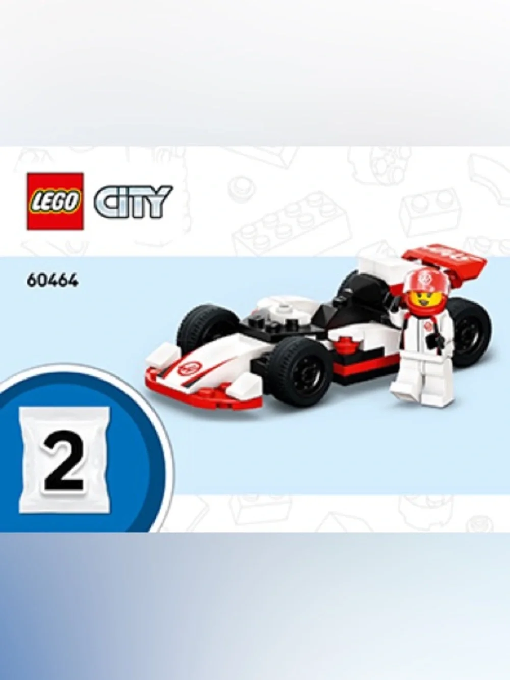 LEGO® City F1® Williams Racing & Haas F1® Race Car 🏎️ ONLY ONE INCLUDED